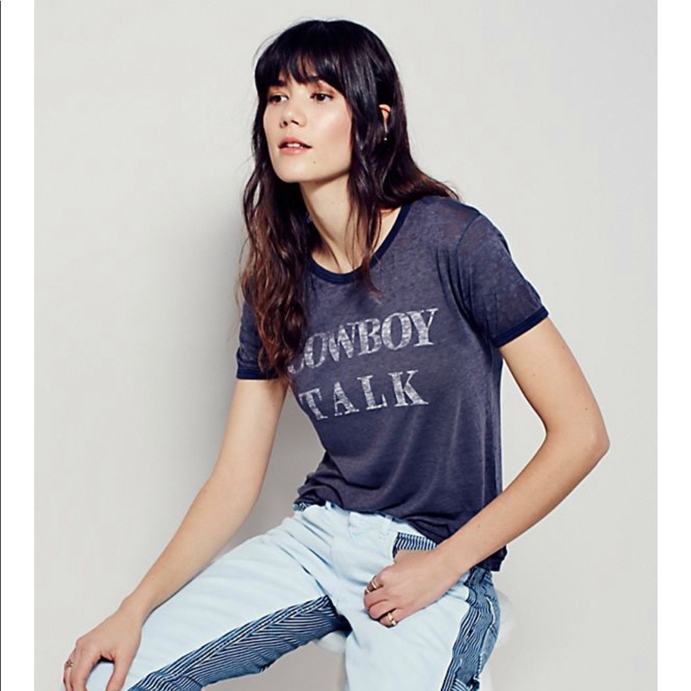 Freepeople “cowboy” T-shirt